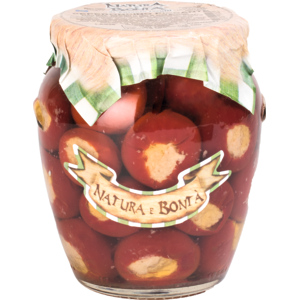 Natura e Bontà pikante Paprika mit Thunfisch-Füllung, 550 g Natura e Bontà pikante Paprika mit Thunfisch-Füllung, 550 g
