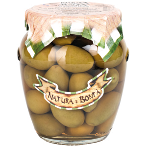 Natura e Bontà Cerignola Oliven, 550 g Natura e Bontà Cerignola Oliven, 550 g