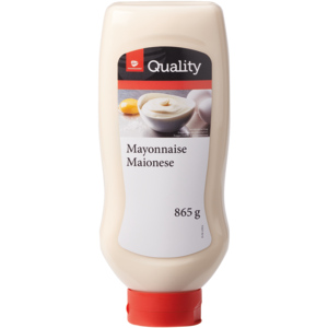 Quality Mayonnaise Squeeze, 9 x 865 g Quality Mayonnaise Squeeze, 9 x 865 g