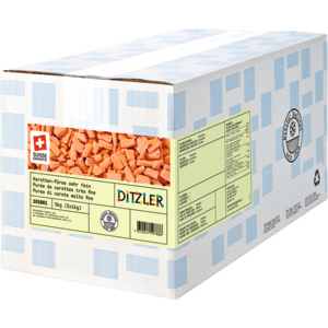 Ditzler Karotten Püree sehr fein, TK, 5 x 1 kg