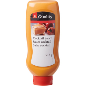 Quality Cocktail Sauce Squeeze, 9 x 915 g Quality Cocktail Sauce Squeeze, 9 x 915 g
