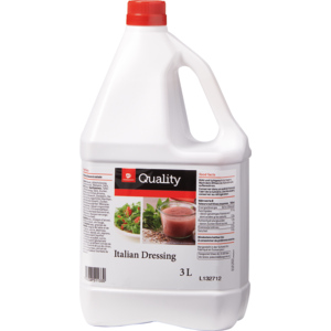 Quality Italian Dressing, 2 x 3 l