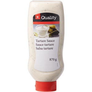 Quality Tartare Sauce Squeeze, 9 x 870 g Quality Tartare Sauce Squeeze, 9 x 870 g