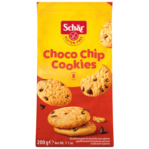 Schär Choco Chip Cookies glutenfrei, 5 x 200 g