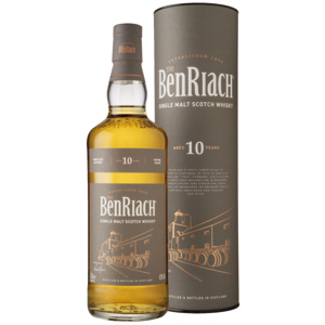 BenRiach 10 years 43% Vol., Karton zu 6 Flaschen x 70 cl