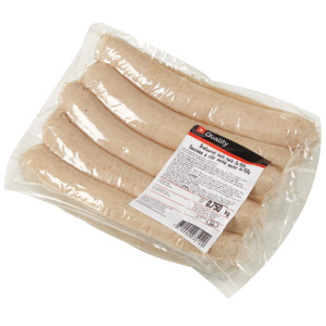 Quality saucisse à rôtir moité/moité, 5 x 150 g