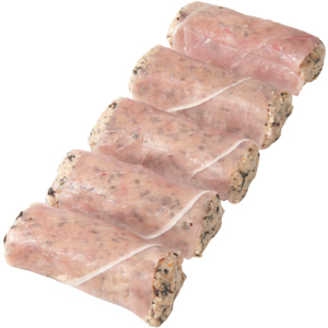 Truten Fleischvogel mit Frischkäse und Pilzen, tiefgekühlt, 30 x 80 g