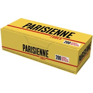 Parisiene Tubes Filterhülsen, Pack zu 200 Stück