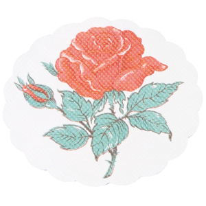 Tassenuntersatz, rund, 95 mm, Rose, 1000 St Tassenuntersatz, rund, 95 mm, Rose, 1000 St