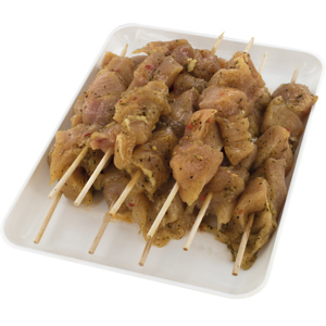 Poulet Brust Spiessli Zitronen Thymian, Frankreich, 160-190 g, 2 x 9 Stück Poulet Brust Spiessli Zitronen Thymian, Frankreich, 160-190 g, 2 x 9 Stück