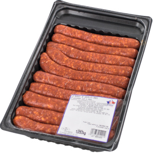 Geflügel Merguez, Frankreich, 65 g, 40 Stück Geflügel Merguez, Frankreich, 65 g, 40 Stück