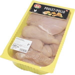 Bell Poulet Brust ohne Haut ca. 150- 170g, ca. 2,5 kg
