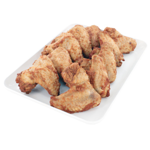 Poulet Flügeli hot, gewürzt, gegart, Dänemark, tiefgekühlt, 70-100 g, 2,5 kg