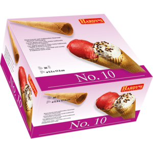 Hardy's Riesen Cornet 52 x 170 mm, 30 Stück Hardy's Riesen Cornet 52 x 170 mm, 30 Stück