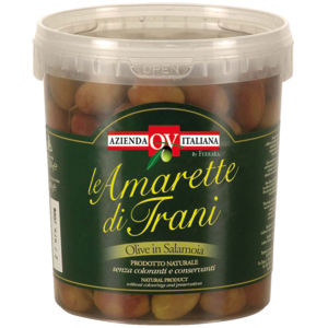Oliven amarette di Trani, 1,250 kg Oliven amarette di Trani, 1,250 kg