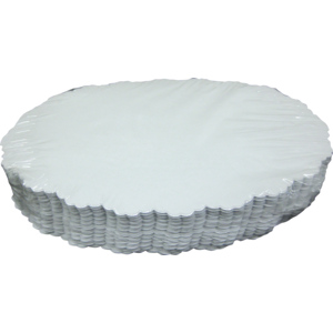 Plattenpapier oval, 14 x 21 cm, Pack zu 500 Stück