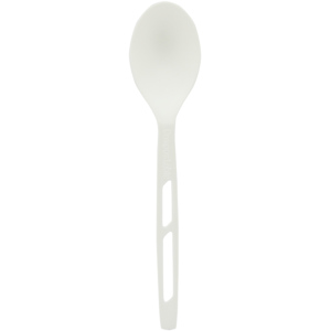Löffel CPLA, 16,5 cm, weiss, Karton zu 20 x 50 Stück