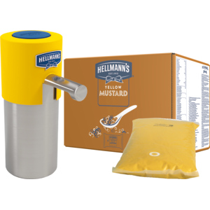 Hellmann's Yellow Mustard, für Dispenser, 3 x 2,5 kg Hellmann's Yellow Mustard, für Dispenser, 3 x 2,5 kg