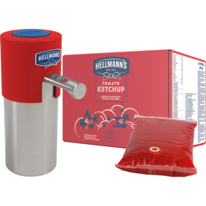 Hellmann's Tomato Ketchup für Dispenser, 3 x 2,5 kg Hellmann's Tomato Ketchup für Dispenser, 3 x 2,5 kg