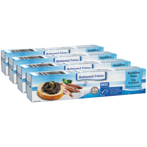 Raimond frères MSC Sardellenpaste, 4 x 56 g