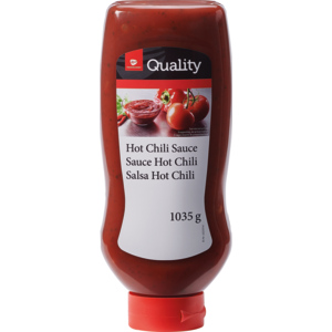 Quality Hot Chili Sauce Squeeze, 1035 g