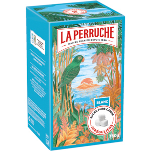 Perruche Zucker weiss in Stücke, 750 g Perruche Zucker weiss in Stücke, 750 g