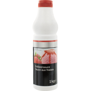 Quality Erdbeer Sauce, 8 x 1 kg Quality Erdbeer Sauce, 8 x 1 kg