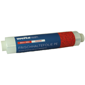 Weitafresh Frischhaltefolie Premium PE, Refill, 30 cm x 300 m x 10 µm, Karton zu 4 Rollen Weitafresh Frischhaltefolie Premium PE, Refill, 30 cm x 300 m x 10 µm, Karton zu 4 Rollen