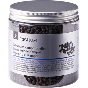 Premium Pfeffer Kampot schwarz, 250 g