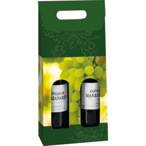 Wein Geschenkverpackung Weisswein 2 Flasche