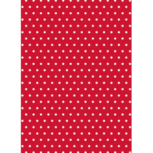 Geschenkpapier 70 cm x 10 m Punkte rot
