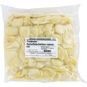 Freiämter Kartoffel Scheiben Natur, 2 x 2 kg Freiämter Kartoffel Scheiben Natur, 2 x 2 kg