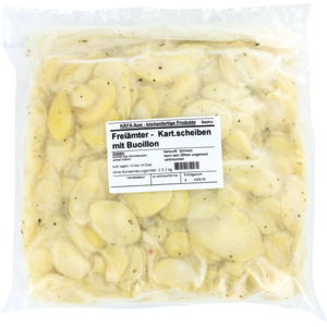 Freiämter Kartoffel Scheiben mit Bouillon, 2 x 2 kg