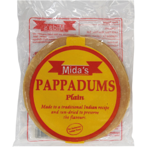 Pappadums Nature, 200 g