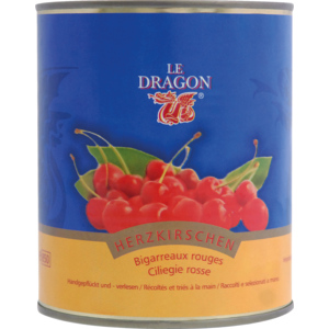 Le Dragon Herzkirschen, rot, entsteint, 2,55 kg