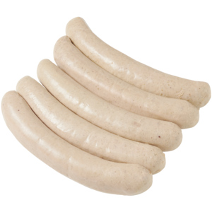 Origine Geiser Bratwurst halb/halb vom Alpschwein, 5 x 150 g Origine Geiser Bratwurst halb/halb vom Alpschwein, 5 x 150 g