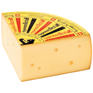 Appenzeller, Kräftig-Würzig, 1/4 Laib ca. 1,6 kg Appenzeller, Kräftig-Würzig, 1/4 Laib ca. 1,6 kg