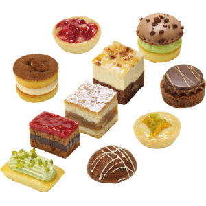 Deliciel Mini Dessert, assortiert, tiefgekühlt, 40 Stück Deliciel Mini Dessert, assortiert, tiefgekühlt, 40 Stück