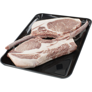 Iberico Schweins-Tomahawk, Spanien, 2 x ca. 250 g Iberico Schweins-Tomahawk, Spanien, 2 x ca. 250 g