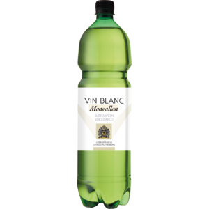 Monvallon Vin Blanc, 1,5 l PET Monvallon Vin Blanc, 1,5 l PET