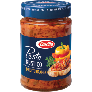 Barilla Pesto Rustico mediterranes gemüse, 200 g Barilla Pesto Rustico mediterranes gemüse, 200 g