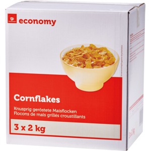 Economy Cornflakes, 3 x 2 kg Economy Cornflakes, 3 x 2 kg