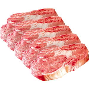 Rinds-Hohrückensteak, 5 x ca. 180 g Rinds-Hohrückensteak, 5 x ca. 180 g