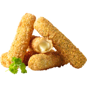 Salomon Breaded Mozzarella Sticks, TK, 6 x 1 kg