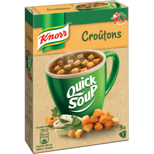 Knorr Quick Soup Croûtons, 12 x 34 g