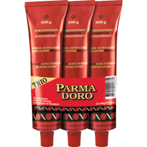 Parmadoro Tomatenpüree dreifach konzentriert, 3 x 200 g Parmadoro Tomatenpüree dreifach konzentriert, 3 x 200 g