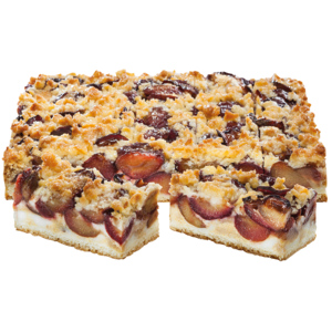 Pfalzgraf Zwetschgen Streuselkuchen, tiefgekühlt, 20 x 130 g Pfalzgraf Zwetschgen Streuselkuchen, tiefgekühlt, 20 x 130 g