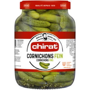 Chirat Cornichons, fein, 1,65 kg
