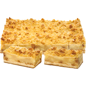 Pfalzgraf Apfel Streuselkuchen, tiefgekühlt, 20 x 145 g Pfalzgraf Apfel Streuselkuchen, tiefgekühlt, 20 x 145 g