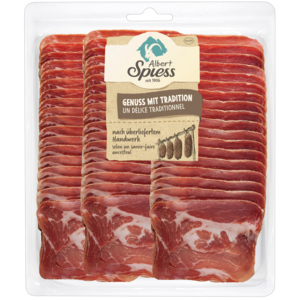 Albert Spiess Bündner Coppa, geschnitten, ca. 400 g Albert Spiess Bündner Coppa, geschnitten, ca. 400 g